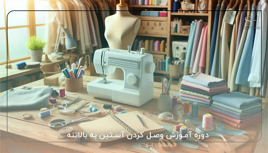 دوره آموزش وصل کردن آستین به بالاتنه