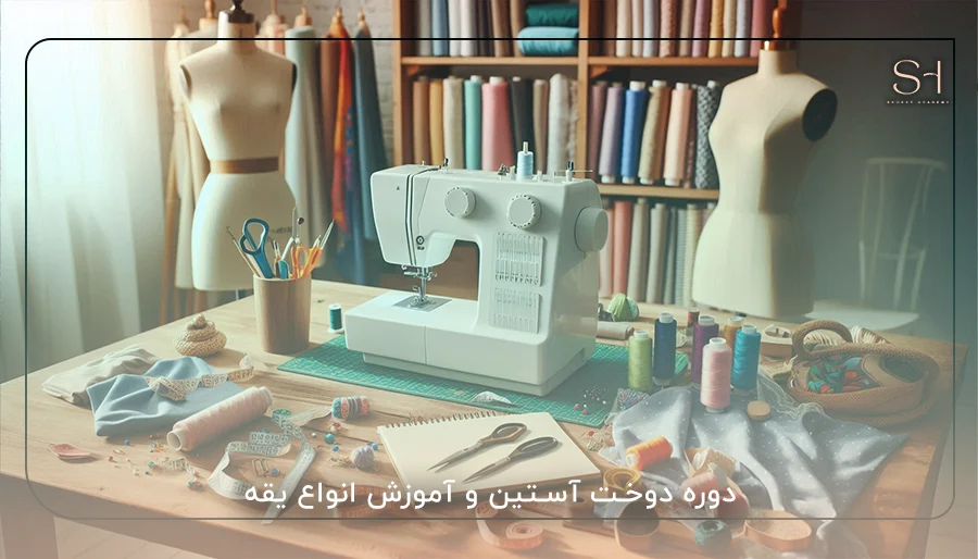 دوره دوخت آستین و آموزش انواع یقه